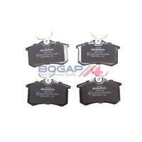 Bogap BremsbelÄGe Satz Hinten Passend FüR Audi A1 A2 A3 A4 A6 A8 Allroad TT Citr