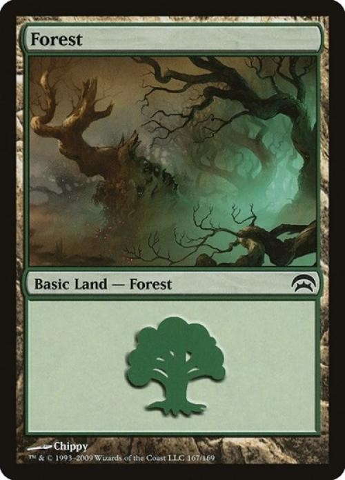 Forest (167) - Light Play MTG Planechase