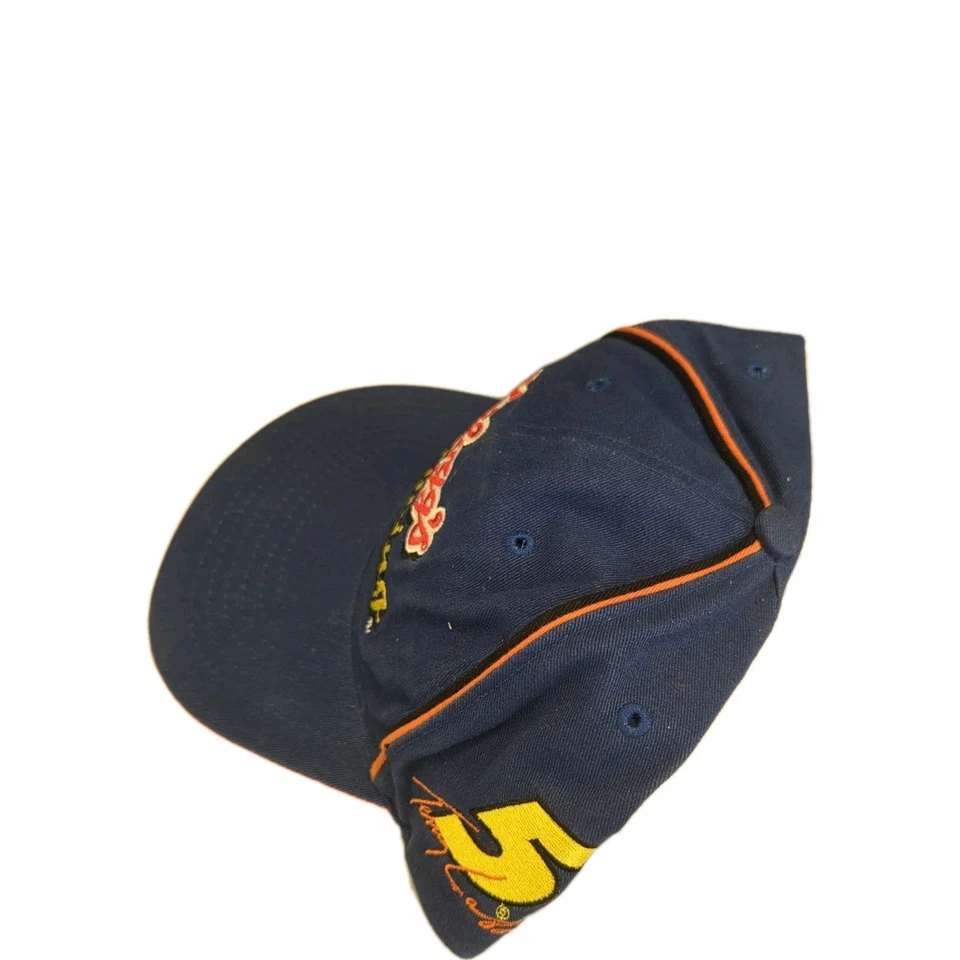 Vintage Terry Labonte #5 Kellogg’s Racing NASCAR Hat – Snapback Blue/Yellow/Red - Image 3 of 4