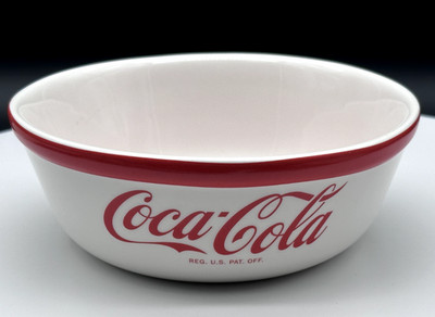 Set of 3 Early 2000s Coca-Cola Creal bowls  6'' 