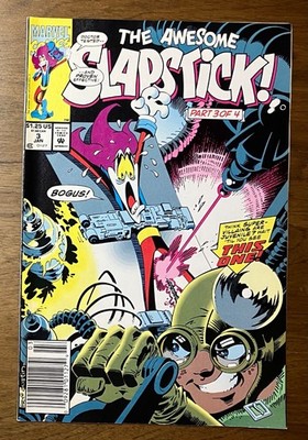 The Awesome Slapstick #3 Marvel Comics Modern Age vf/nm