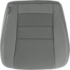 SecosAutoparts Front Driver Side Bottom Replacement Cloth Seat Cover Gray 