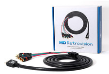hd retrovision playstation 2/3 ps2/ps3 premium ypbpr component video cable
