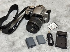 Canon EOS Kiss Digital N DSLR Camera with EF-S 18-55mm Lens Accessories