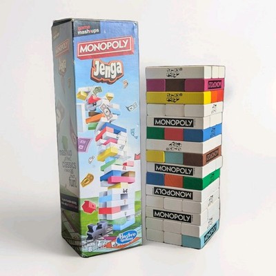 Monopoly Jenga Mash Up Spiel Familie Hasbro Gaming 8+ Special
