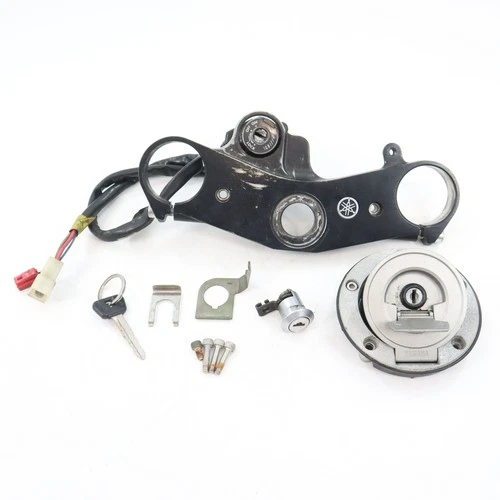04 05 06 2004 2005 2006 Yamaha Yzf R1 Ignition Lockset Lock Key Set Gas Seat E5