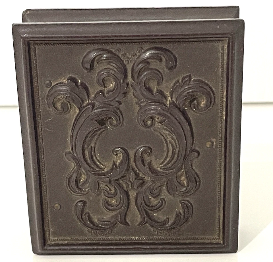 1/9 Plate Ambrotype Formal Gentleman Hat Cravat Waistcoat in Mint Union Case PJ - Image 4 of 4