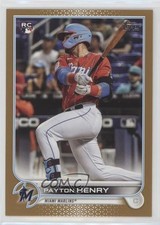 2022 Topps Series 2 Gold 1368/2022 Payton Henry #611 ix8