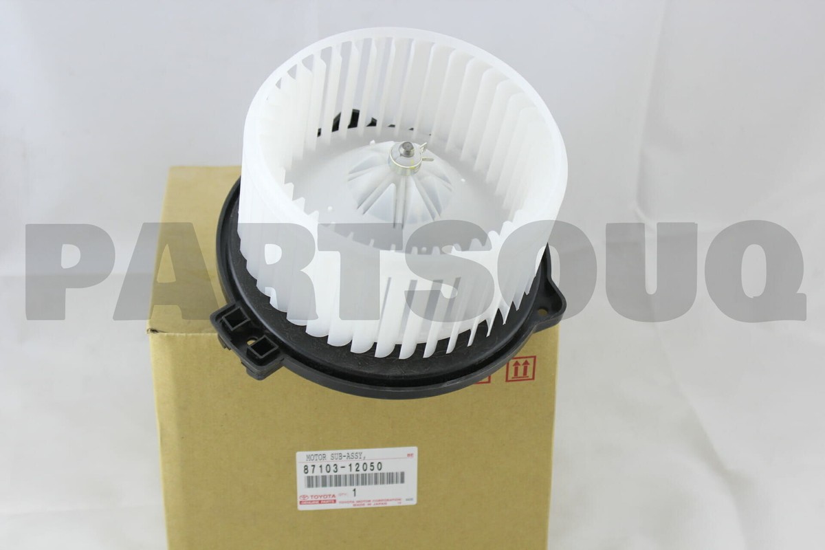 どん底太郎　7013050 8710312050 Genuine Toyota MOTOR SUB-ASSY, BLOWER W/FAN 87103-12050