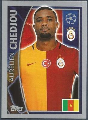 Topps Champions League - 2015-16 #195 - Galatasaray - Aurelien Chedjou