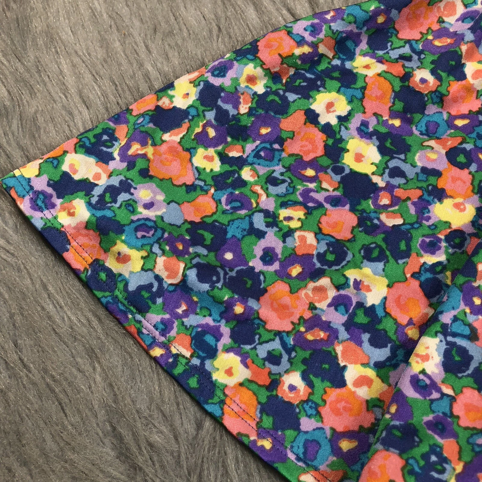 VETEMENTS American Apparel Vestito Bambina 6 Multicolore Floreale Elasticizzato Halter