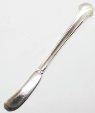STERLING SILVER TOWLE CHIPPENDALE 5-7/8'' FLAT HANDLE BUTTER SPREADER NO MONO