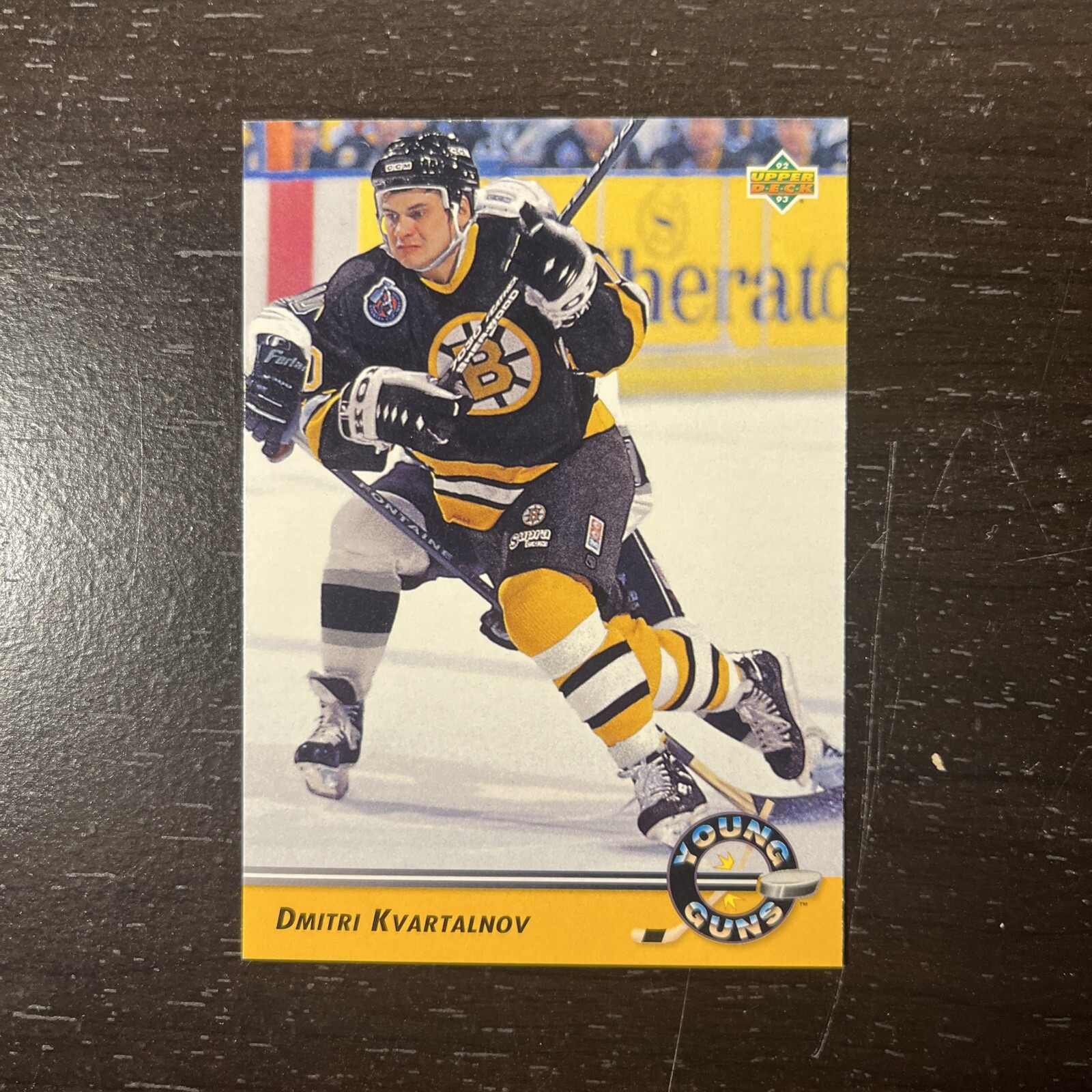 Dmitri Kvartalnov 1992-93 Upper Deck Young Guns