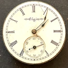 Antique 1903 Elgin Grade 269 Pocket Watch Movement Parts/Repair 0s 7j USA