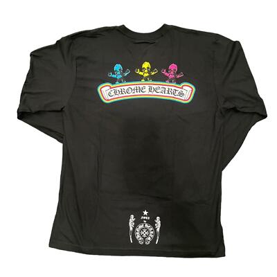 t*。様 CHROME HEARTS Chrome Hearts Foti Harris Teeter L/S T-Shirt Black | eBay