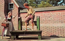 Postcard The Common Glory Chicken Theif Williamasburg Virginia