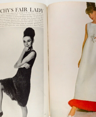 Jane Holzer AUDREY HEPBURN Givenchy VOGUE November 1964 Quant