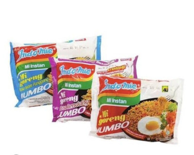 indomie mix favorite flavour.8pcs roasted chiken,8pcs stir fry, 8 rendang(beef)
