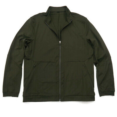 Lululemon Division Track Jacket Mens XL Olive Green Full Zip Lululemon Division Track Jacket Mens XL Olive Green Full Zip