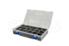 Shars ER32 Collet 20 Pieces Capacity Plastic Storage Case New S