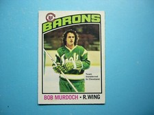 1976/77 O-PEE-CHEE NHL HOCKEY CARD #54 BOB MURDOCH ROOKIE EX/NM SHARP+ 76/77 OPC