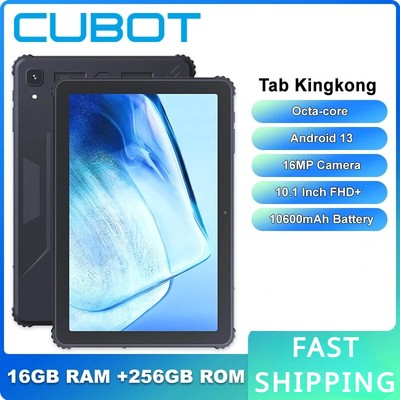 Cubot TAB KINGKONG Rugged Tablet 10.1'''FHD+ Android13 16'+256GB 10600mAh IP68 