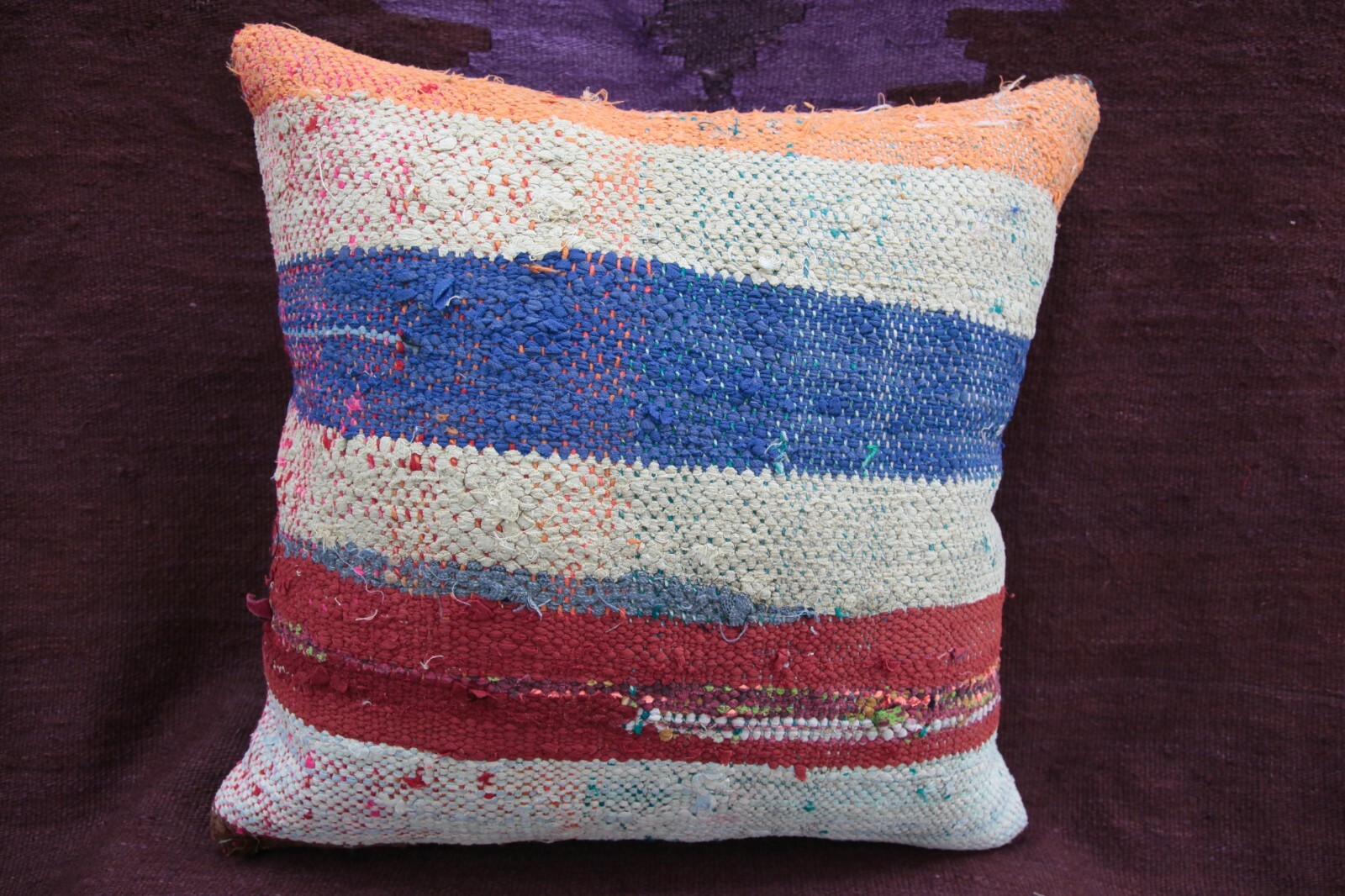 killim pillow cover,Stripe pillow,vintage pillow,Sitting pillow,20x20
