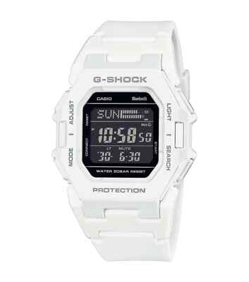 Casio G-SHOCK Uhr Digital Step Tracker Bluetooth  Weiß GD-B500-7ER