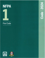 NFPA 1 Fire Code 2024 Edition Paperback Natio...