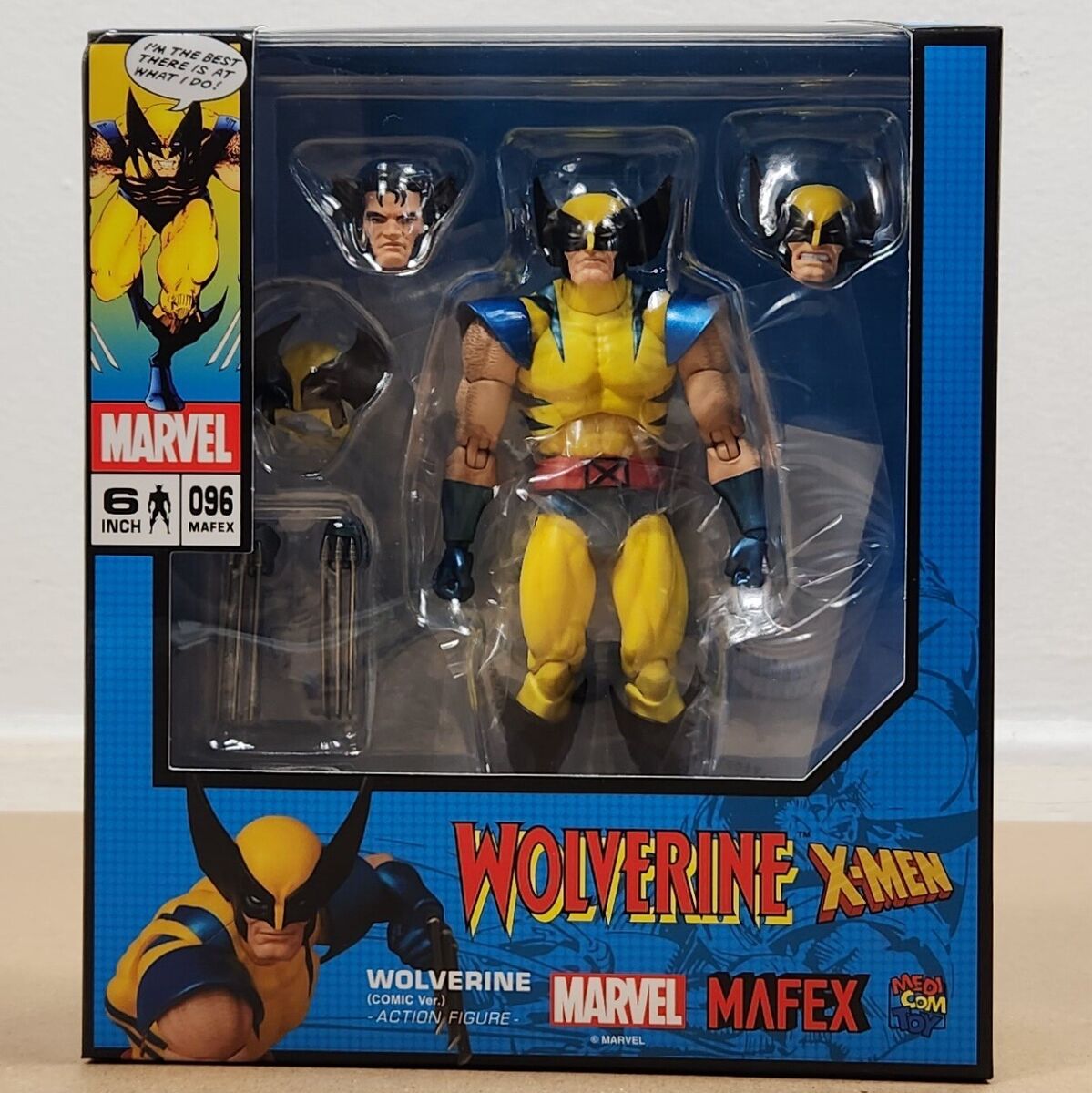 Reissue MEDICOM TOY MAFEX No.096 MAFEX WOLVERINE COMIC Ver Reissue MEDICOM TOY MAFEX No.096 MAFEX WOLVERINE COMIC Ver