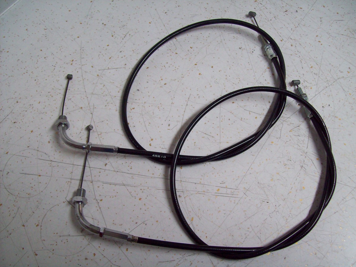 REAL SUZUKI THROTTLE CABLES FOR '78~'79 GS1000's BRAND NEW 58300