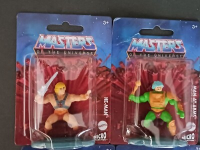 mattle micro HE-MAN MASTERS OF THE UNIVERSE!!! DOLLAR TREE LINE