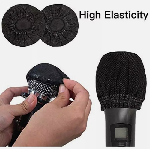 10-100X Microphone Covers Disposable Non-Woven Clean No-Odor Windscreen Filters - Picture 18 of 26