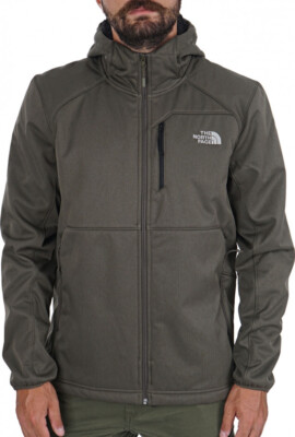 The North Face Herren Quest Softshelljacke mit Kapuze / Grün / Neu mit Etikett / UVP 140£