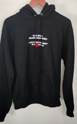Rare Coachella 2019 x Benjamin Edgar Cold Front Champion Hoodie M
