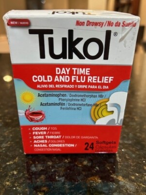 Day Time Cold and Flu Relief, 24 Softgels