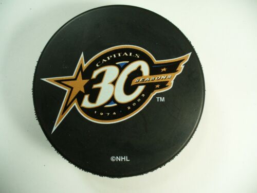 NHL Washington Capitals 30th Anniversary Souvenir Logo Hockey Puck Collect Pucks
