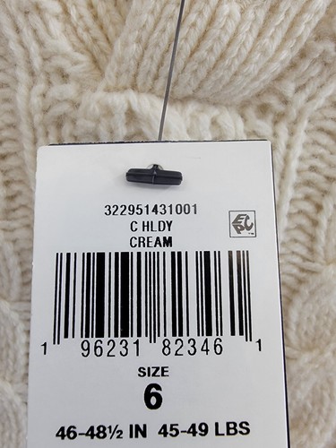 Polo Ralph Lauren Cable Wool & Cashmere Mock Neck Sweater Little Boys 6 Cream - Picture 17 of 17