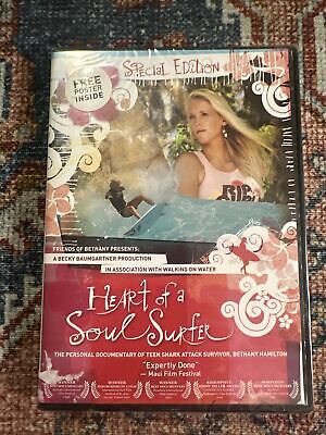 Bethany Hamilton Heart Of A Soul Surfer (DVD 2008) Becky Baumgartner  Brand New