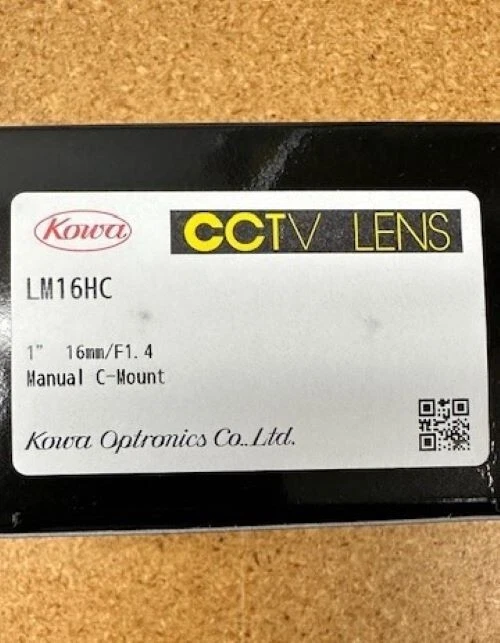 Kowa LM16HC 16mm Lente Fija Formato 1", F1.4 Nuevo Foto 2 de 4