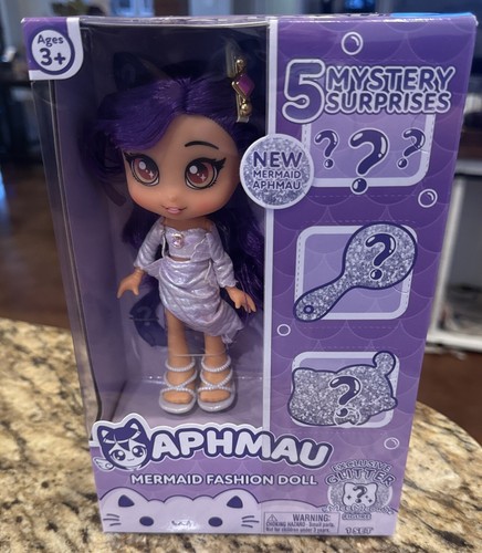 Aphmau Mermaid Fashion Edition Doll 5 Mystery Surprises Glitter NEW rare Find - Imagen 5 de 7
