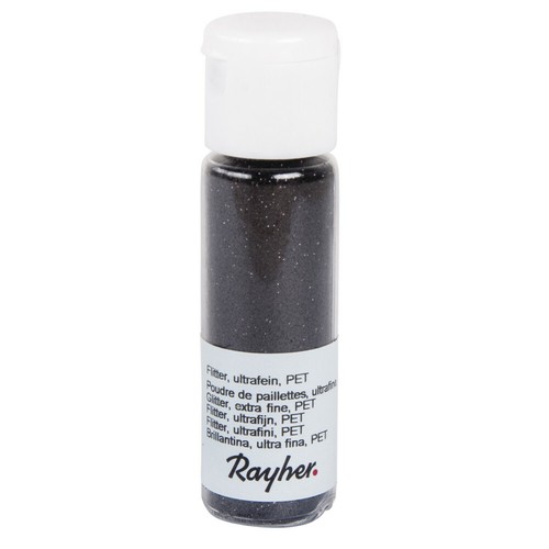 Powder Of Sequins Black Charcoal Ultrafine 20 ML