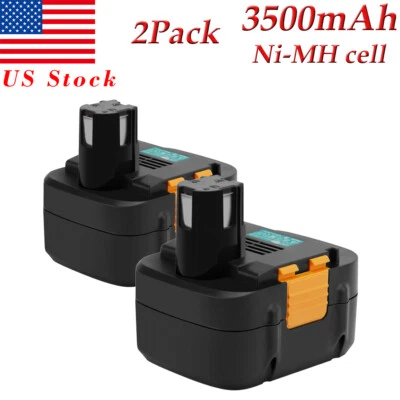 CREABEST 2x3.5Ah 15.6V Ni-MH Battery For Panasonic EY9230B EY9231B EY9231 NATIONAL EZ6931