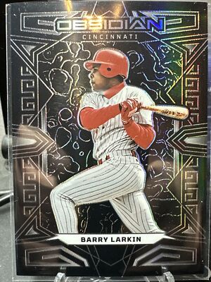 メジャーリーグ　カード　Barry Larkin 2023 Panini Chronicles Obsidian Barry Larkin #23 Reds | eBay