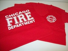 Chicago Fire Department Youth Red Tee