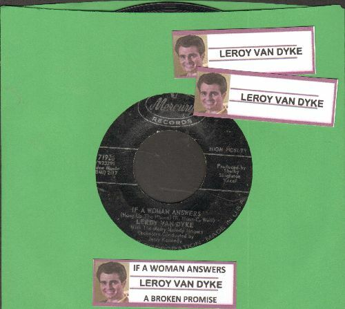 Van Dyke, Leroy - If A Woman Answers Mercury 71926 Vinyl 45 rpm Record