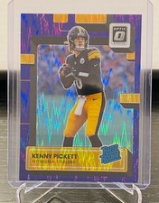 KENNY PICKETT 2022 PANINI DONRUSS OPTIC PURPLE SHOCK PRIZM RATED ROOKIE RC