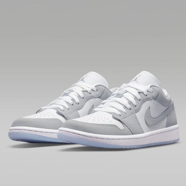 Женские полуботинки Nike Air Jordan 1 Белый/Wolf Grey (DC0774-105)