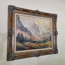 KENT SULLIVAN American West Colorado Rockies Original Signed 24x30 Oil on Canvas