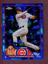 2023 Topps Chrome Sapphire Frank Schwindel 249